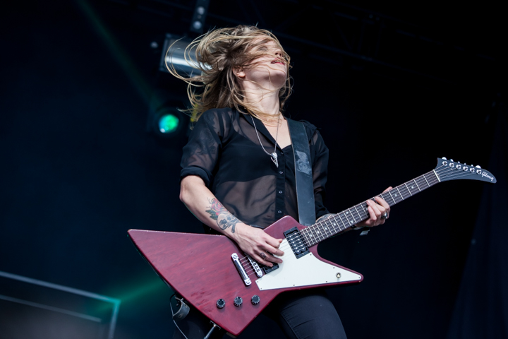 Crucified Barbara @ Masters@ Rock 2014, picture 9, photographed by Dorien Goetschalckx - FrontView Magazine