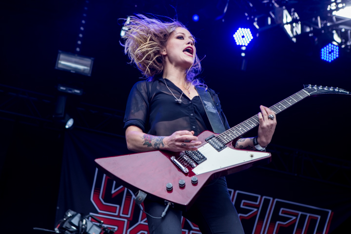 Crucified Barbara @ Masters@ Rock 2014, picture 13, photographed by Dorien Goetschalckx - FrontView Magazine