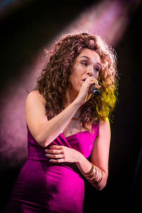 Dunja & Band @ Maanrock 2014, picture 1, photographed by Elke Briers - FrontView Magazine