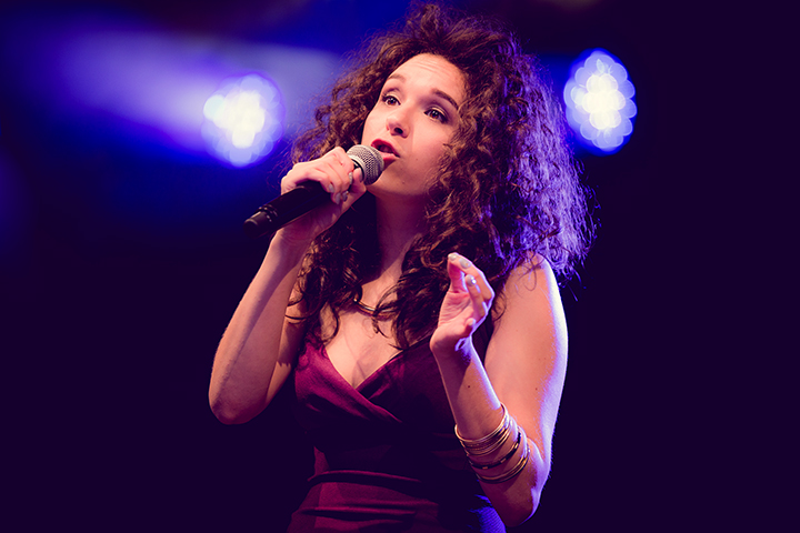 Dunja & Band @ Maanrock 2014, picture 5, photographed by Elke Briers - FrontView Magazine
