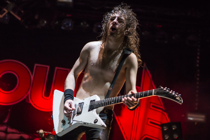 Airbourne @ Masters@ Rock 2014, foto 1, foto's door Dorien Goetschalckx - FrontView Magazine