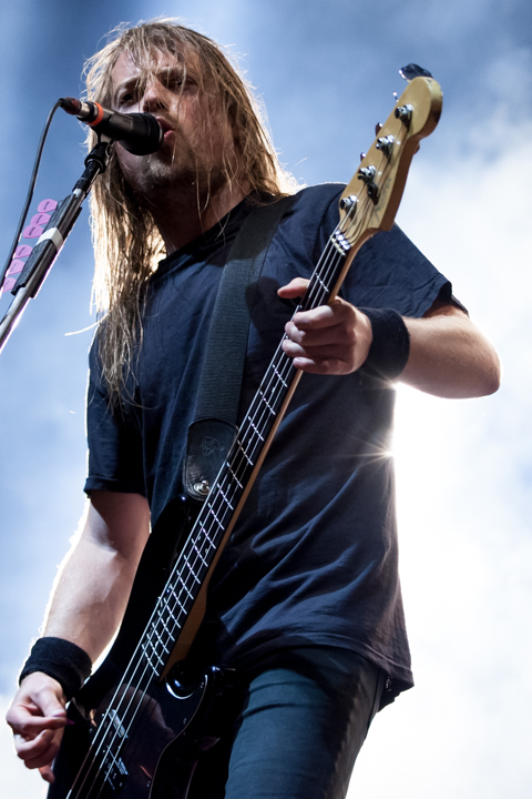Airbourne @ Masters@ Rock 2014, foto 10, foto's door Dorien Goetschalckx - FrontView Magazine