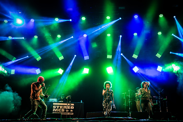 Stereo MC's @ Maanrock 2014, picture 1, photographed by Elke Briers - FrontView Magazine