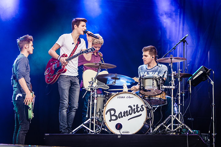 Bandits @ Maanrock 2014, foto 23, foto's door Elke Briers - FrontView Magazine