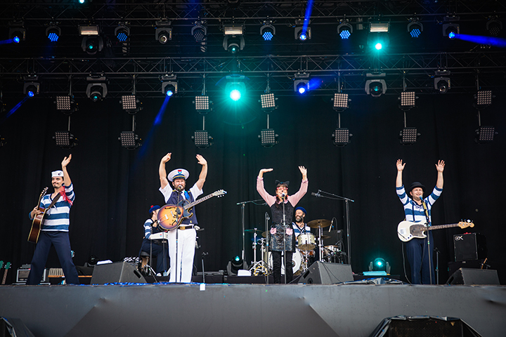 Kapitein Winokio @ Maanrock 2014, picture 1, photographed by Elke Briers - FrontView Magazine