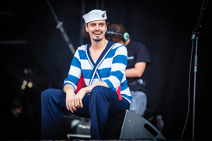 Kapitein Winokio @ Maanrock 2014, picture 10, photographed by Elke Briers - FrontView Magazine