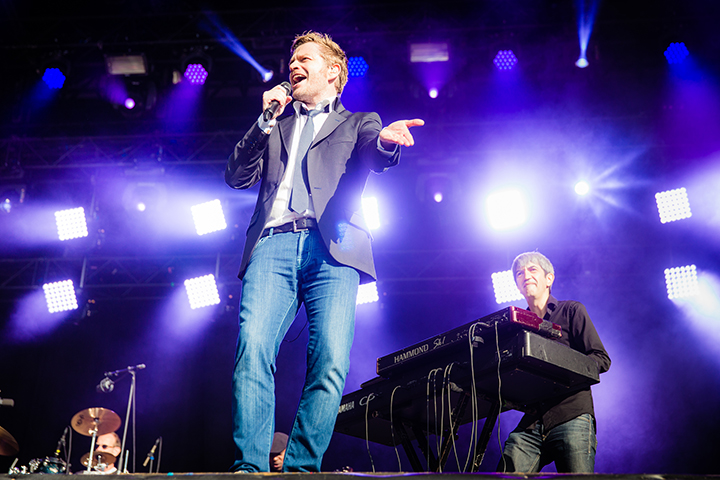 Udo @ Maanrock 2014, picture 1, photographed by Elke Briers - FrontView Magazine