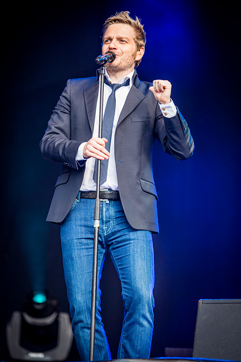 Udo @ Maanrock 2014, picture 3, photographed by Elke Briers - FrontView Magazine