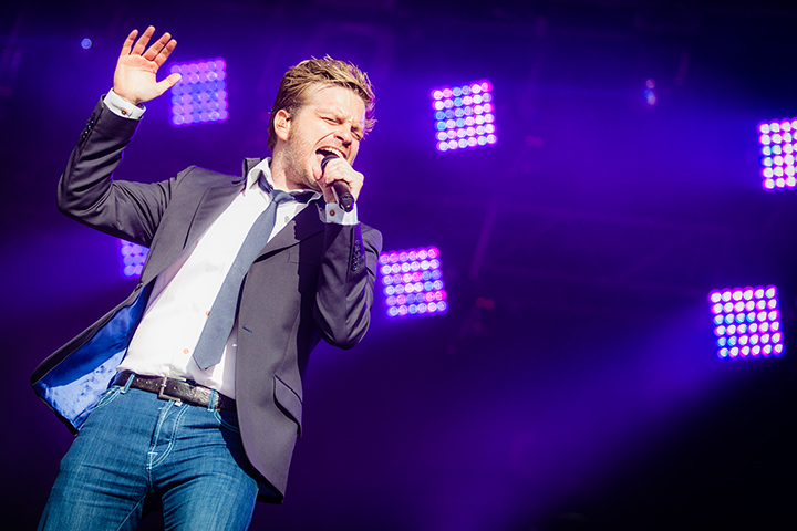 Udo @ Maanrock 2014, picture 4, photographed by Elke Briers - FrontView Magazine