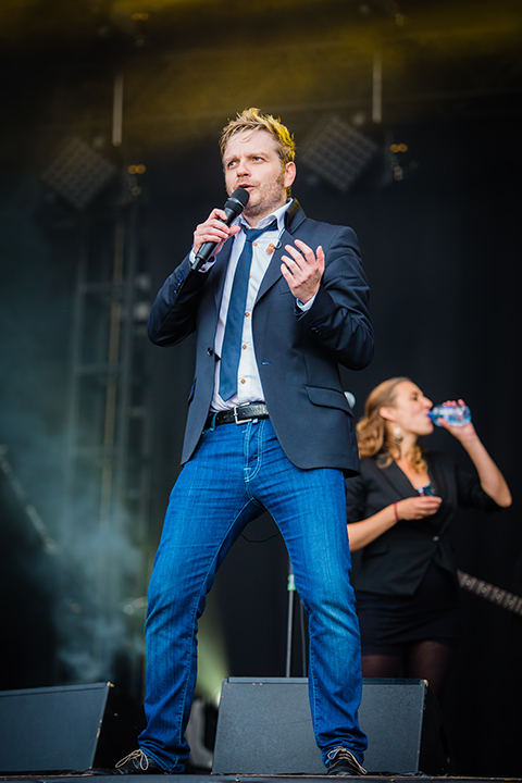 Udo @ Maanrock 2014, picture 11, photographed by Elke Briers - FrontView Magazine