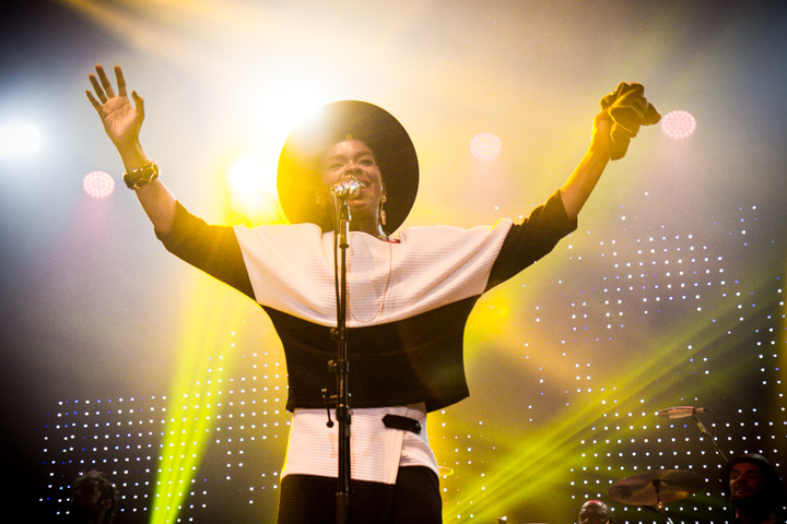 Ms. Lauryn Hill @ Crammerock 2014, picture 10, photographed by Tom Stessens - FrontView Magazine