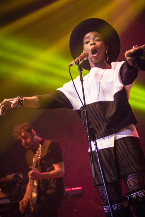 Ms. Lauryn Hill @ Crammerock 2014, picture 11, photographed by Tom Stessens - FrontView Magazine