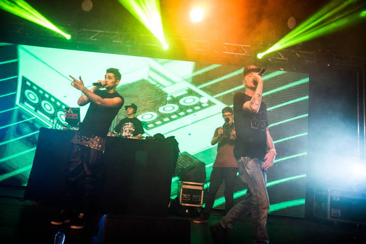 Safi & Spreej @ Crammerock 2014, picture 1, photographed by Tom Stessens - FrontView Magazine