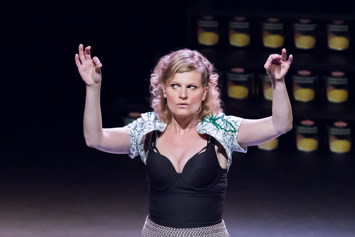 Nele Goossens: " 't Zal wel zijn " @ Fakkelteater, picture 41, photographed by Guy Danneels - FrontView Magazine