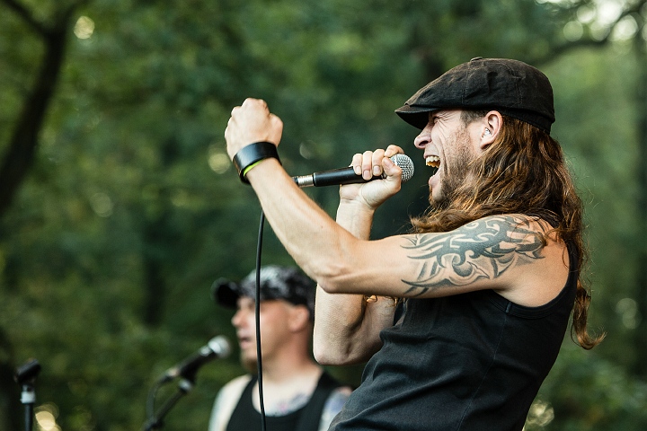 Iese Daase @ OlensFest 2014, picture 8, photographed by Edwin Houdevelt - FrontView Magazine