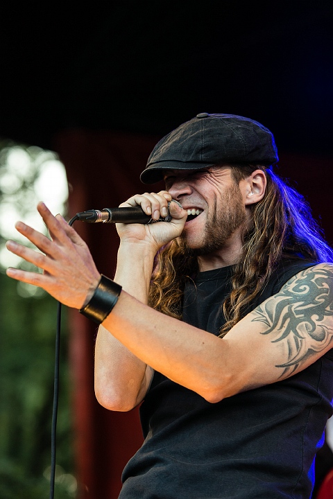 Iese Daase @ OlensFest 2014, picture 18, photographed by Edwin Houdevelt - FrontView Magazine