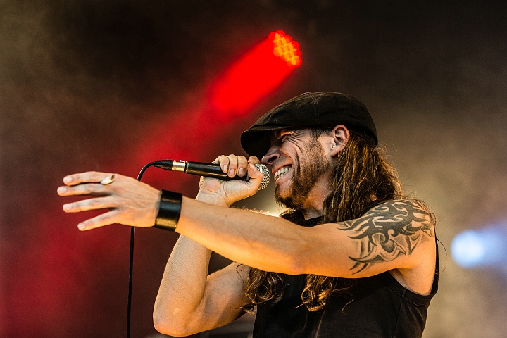 Iese Daase @ OlensFest 2014, picture 40, photographed by Edwin Houdevelt - FrontView Magazine