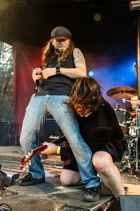 Iese Daase @ OlensFest 2014, picture 41, photographed by Edwin Houdevelt - FrontView Magazine