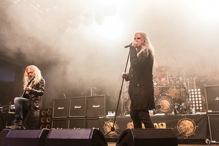 Saxon @ OlensFest 2014, foto 12, foto's door Edwin Houdevelt - FrontView Magazine