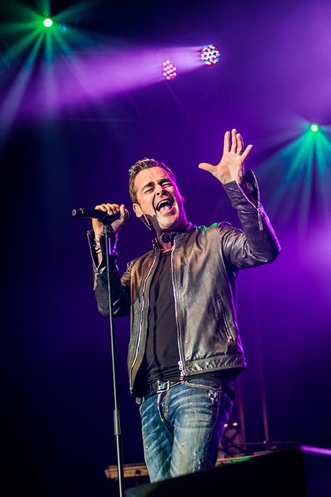 Jeroen van der Boom @ Parkfestival Coevorden 2014, foto 4, foto's door Elke Briers - FrontView Magazine