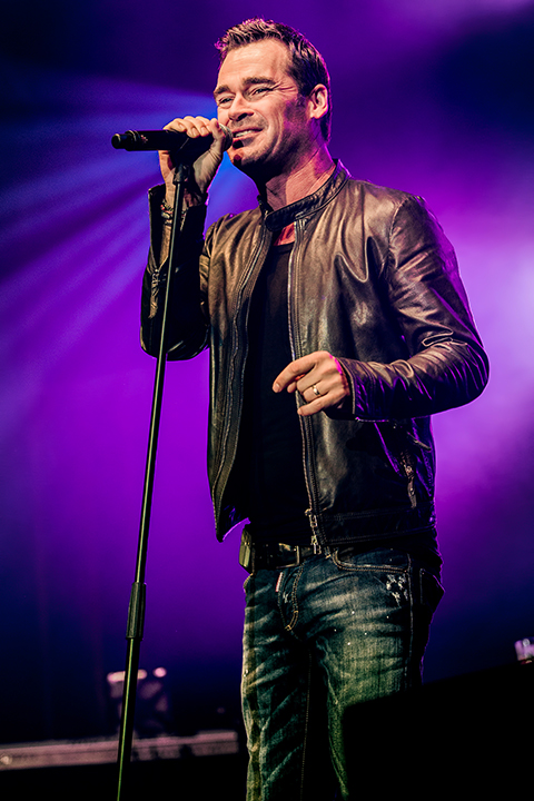 Jeroen van der Boom @ Parkfestival Coevorden 2014, foto 7, foto's door Elke Briers - FrontView Magazine