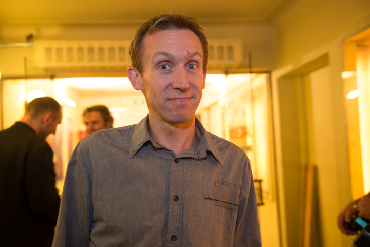 Première The 39 Steps Fakkelteater, picture 8, photographed by Goele Bormans - FrontView Magazine
