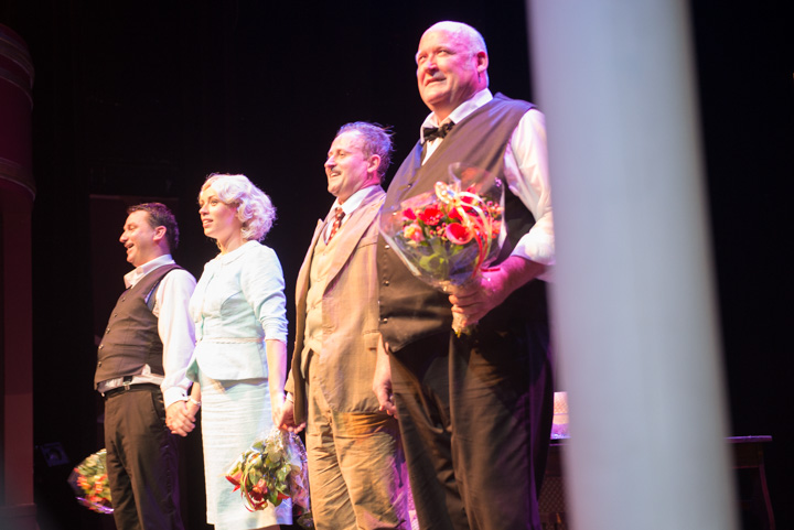 Première The 39 Steps Fakkelteater, picture 17, photographed by Goele Bormans - FrontView Magazine