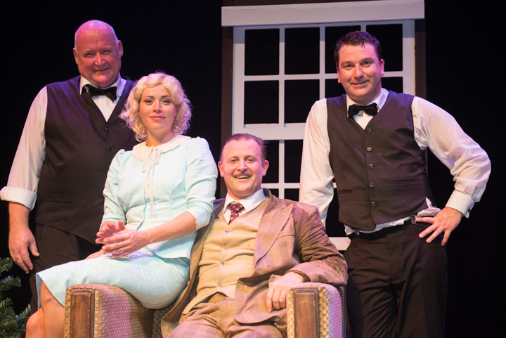 Première The 39 Steps Fakkelteater, picture 19, photographed by Goele Bormans - FrontView Magazine