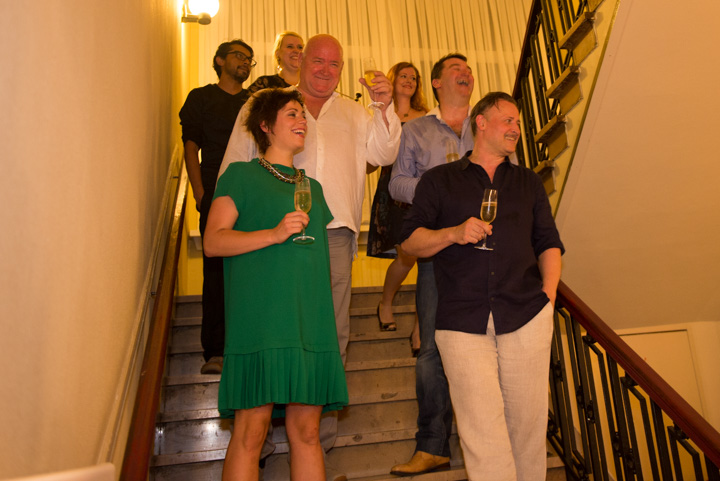 Première The 39 Steps Fakkelteater, picture 22, photographed by Goele Bormans - FrontView Magazine