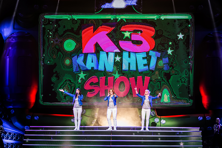 K3 Kan Het Show @ Lotto Arena, picture 1, photographed by Elke Briers - FrontView Magazine