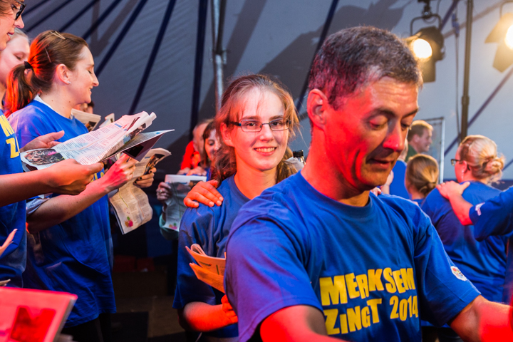 Vlaanderen Zingt 2014 - Sfeerbeelden @ Merksem, picture 24, photographed by Guy Danneels - FrontView Magazine