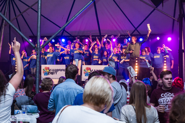 Vlaanderen Zingt 2014 - Sfeerbeelden @ Merksem, picture 31, photographed by Guy Danneels - FrontView Magazine