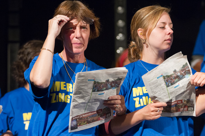 Vlaanderen Zingt 2014 - Sfeerbeelden @ Merksem, picture 43, photographed by Guy Danneels - FrontView Magazine
