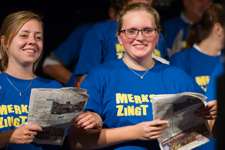 Vlaanderen Zingt 2014 - Sfeerbeelden @ Merksem, picture 44, photographed by Guy Danneels - FrontView Magazine