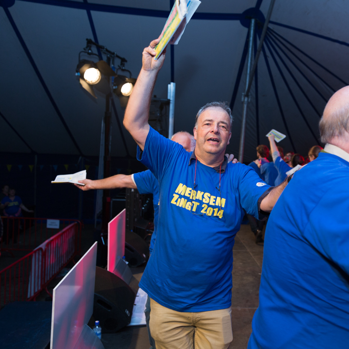 Vlaanderen Zingt 2014 - Sfeerbeelden @ Merksem, picture 70, photographed by Guy Danneels - FrontView Magazine