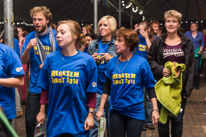 Wim Leys & @ Fundum @ Vlaanderen Zingt 2014 in Merksem, picture 10, photographed by Guy Danneels - FrontView Magazine