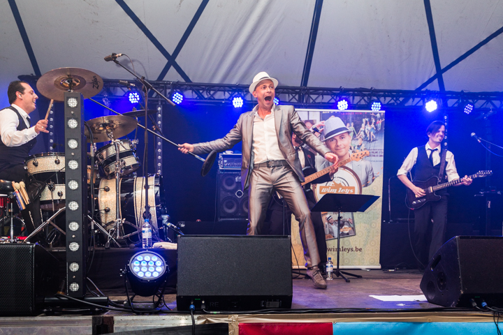 Wim Leys & @ Fundum @ Vlaanderen Zingt 2014 in Merksem, picture 19, photographed by Guy Danneels - FrontView Magazine