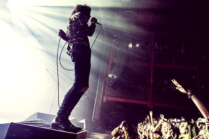 The 1975 @ Ancienne Belgique, picture 3, photographed by Elke Briers - FrontView Magazine