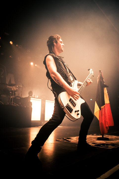 Asking Alexandria @ AB, picture 4, photographed by Dorien Goetschalckx - FrontView Magazine