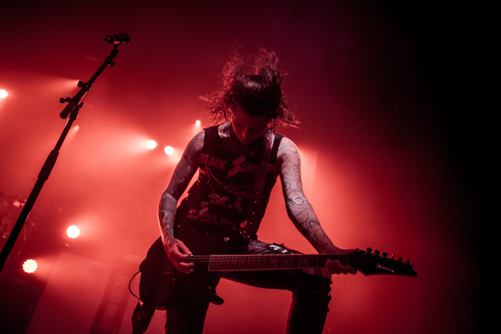 Asking Alexandria @ AB, picture 9, photographed by Dorien Goetschalckx - FrontView Magazine