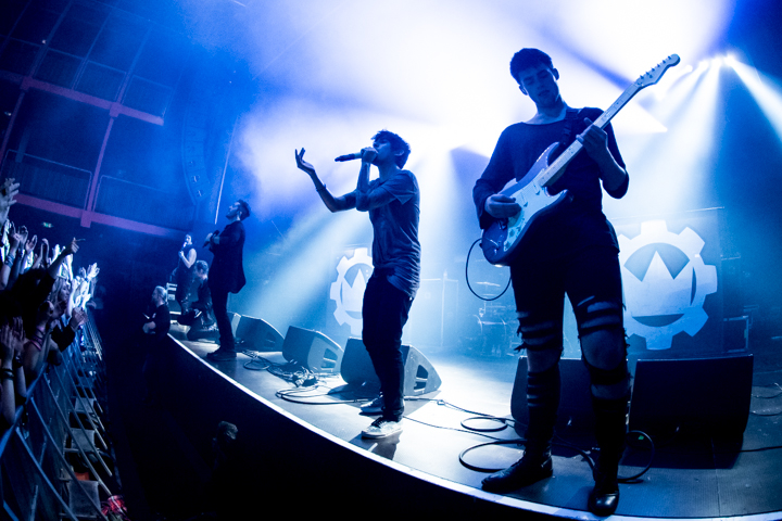 Crown The Empire @ AB, picture 10, photographed by Dorien Goetschalckx - FrontView Magazine