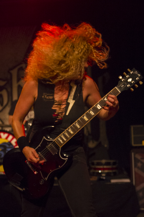 Nashville Pussy @ De Casino, picture 24, photographed by Bert Schevernels - FrontView Magazine