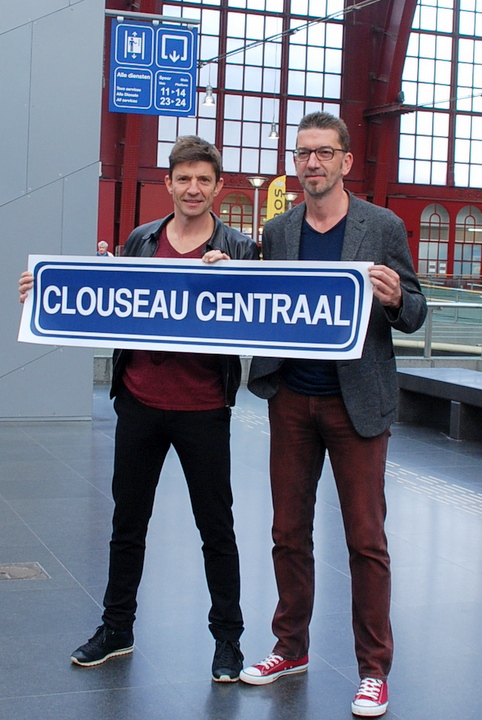 Persvoorstelling Clouseau Centraal @ Antwerpen Centraal, foto 1, foto's door Peter Minnebo - FrontView Magazine