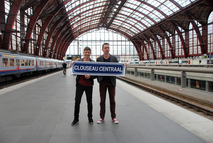 Persvoorstelling Clouseau Centraal @ Antwerpen Centraal, foto 5, foto's door Peter Minnebo - FrontView Magazine