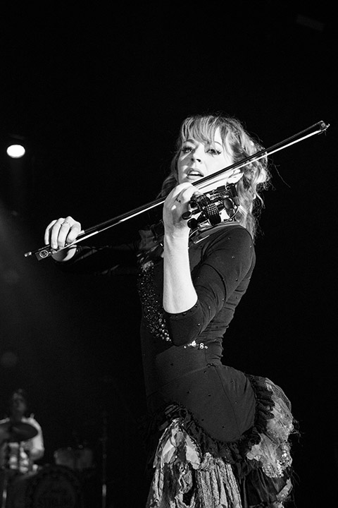 Lindsey Stirling @ AB, picture 2, photographed by Jef Peeters - FrontView Magazine