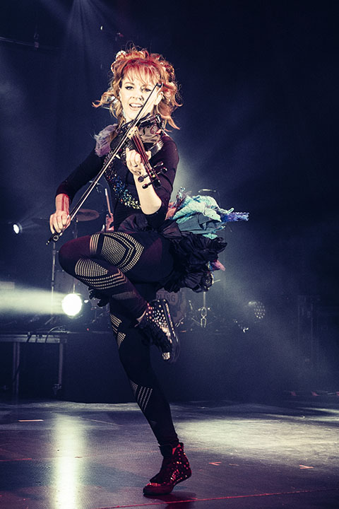 Lindsey Stirling @ AB, picture 5, photographed by Jef Peeters - FrontView Magazine