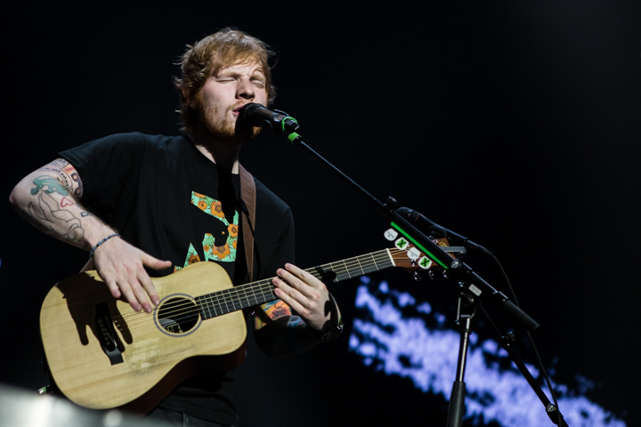 Ed Sheeran @ Vorst Nationaal, picture 1, photographed by Dorien Goetschalckx - FrontView Magazine