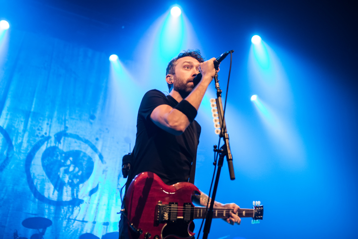 Rise Against @ Ancienne Belgique, picture 1, photographed by Dorien Goetschalckx - FrontView Magazine