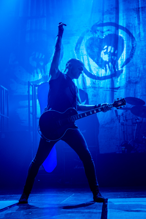 Rise Against @ Ancienne Belgique, picture 2, photographed by Dorien Goetschalckx - FrontView Magazine