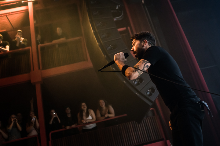 Rise Against @ Ancienne Belgique, picture 8, photographed by Dorien Goetschalckx - FrontView Magazine